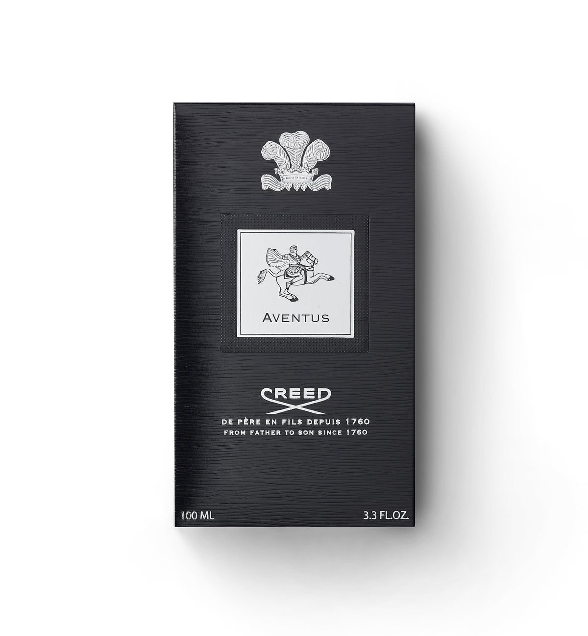Black Creed Aventus perfume packaging on a white background
The Style Hub